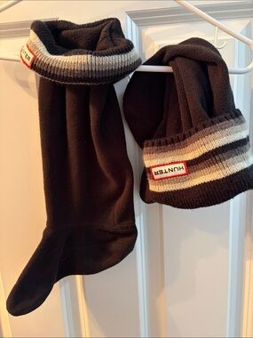 Hunter fleece boot socks